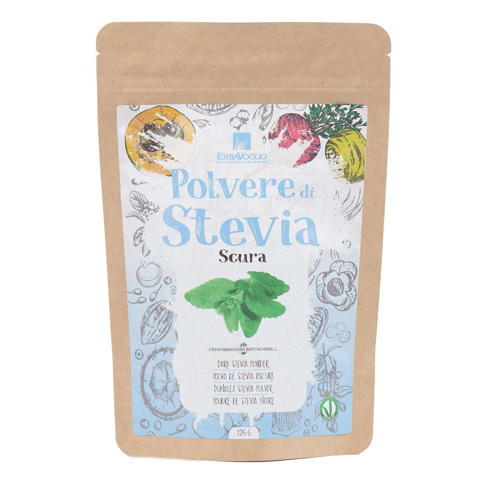 Polvere di Stevia Scura