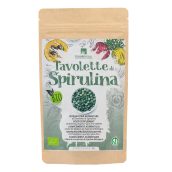 Tavolette di Spirulina BIO 100 g - Fronte - EB063T